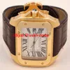 Lyxklockor 18K Yellow Gold Men's Watch 2657 W20071Y1 100 armbandsur Automatisk r￶relse klockor m￤n mens watch3314