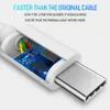 Typec USB -кабель для Huawei xiaomi быстро зарядка кабели USB Date Cables C Type Зарядка для кабелей Samsung с розничной коробкой