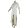 작업 드레스 유럽 O 목 단단한 흰색 컬러 트랙복 캐주얼 짧은 소매 여름 2 조각 의상 옷 세트