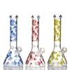 USA warehouse glass bong water pipe hookah new multiple style unique glass dab oil rig pink recycler