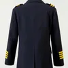 Abiti da uomo Tuta da ragazzo Navy Captain Uniform Ring Bearer Model Catwalk Cloth Costume da performance per pianoforte