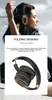 Fone de ouvido sem fio H7 fones de ouvido Bluetooth, fone de ouvido Deep Bass Headset dobrável sobre o capacete de orelha com microfone para amante de música e esporte
