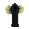 Hundebekleidung, Mütze für italienischen Windhund, Whibit, Winterwolle mit Ball, warm und süß