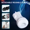 Sex toys massager Automatic Male Masturbator Cup Vibration Blowjob Sucking Machine Silicone Oral Vagina Masturbation Toys Adult Goods