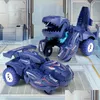 Transformation Toys Robots New Transforming Dinosaur Car Deformation Inertial Sliding Dino Matic Transform Ragazzi Regali Kid Toy Drop Dhqmg