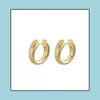 Hoop Huggie Designer B Jewelry Женские серьги Классическая мода Стиль Шпильки Позолоченные Прямая доставка Dhtrn