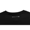 Camisetas masculinas alyx 1017 9sm graffiti jato de jato funcional de manga longa Black S-l preto