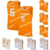 Koszykówka uczelni nosi Nik1 NCAA College Tennessee Voluntee Basketball Jersey 24 Lucas Campbell 3 Drew Pember 32 D.J. Burns 33 Zach Kent 34 Brock Jancek Custom