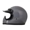 Мотоциклетные шлемы Dot ECE одобрено винтажным персонализированным полным лицом шлема шлема шлема -шлема мотокросс.