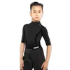 Scen Wear Latin Dance Shirt Boys High Collar Mid-Sleeve Practice Clothing Competition Topps Cha Rumba Ballroom Tango BL5768256B