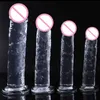 Sex Toy Dildo 6 Taille Doux Réaliste Pénis Ventouse Lagu Big Dildo Force d'autodéfense pour femmes Stimulateur de point G Jouets sexuels lesbiens pour femmes