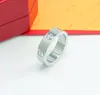 Band Rings 4mm 5mm 6mm titanium steel silver love ring men and women rose gold jewelry for lovers couple rings gift Tidal flow design 652ess