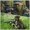 Bandanas Militär Tactical Scarf Camouflage Net Neck Keffiyeh Sniper Face Veil Shemagh Pannband utomhus camping och jakt