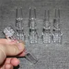 Hookahs Diamond Knot Quartz Rook Domeless Nail Efficient Nails Sleekelegant 10mm 14 mm 18 mm heldere knallers