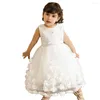 Vestidos de niña bebé niños tutú cumpleaños princesa vestido de fiesta para niñas encaje infantil niños ropa elegante ropa