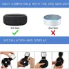 Organisateur de voiture support de montage mural Echo Dot support de gestion de cordon pour Alexa 3 Assistants vocaux cintre gain de place