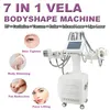 7 IN 1 Vela Slimming Machine RF Vacuum Roller IR Weight Loss Body Shape Lipolaser Cavitation Skin Care Beauty Salon Equipment Wrinkle Removal Fat Loss