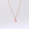 Simple Colorful Butterfly Pendant Necklace for Women Delicate Jewelry Gold Color Chain Choker Necklaces Party Jewelry