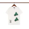 23SS Camisetas para hombres Dise￱ador de camisetas de mangas cortas ropa de lujo de verano