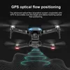 Y16 Brushless GPS Drone Simulators 4K Professional Aerial Photography Följ Me Folding Quadcopter med Dual Camera Level8 Vindmotstånd S189