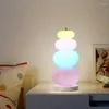 Vloerlampen snoep touw led lamp Noordse glas in lood kinderen huis woonkamer slaapkamer verticale verlichting armaturen