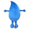 Disfraz de mascota de gota de agua para fiesta de Halloween, personaje de dibujos animados para adultos, publicidad, decoraciones públicas de halloween para exteriores
