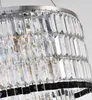 Lustres Salon Moderne K9 Lustre En Cristal De Luxe Villa Designer Lampe Transparent