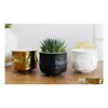 Planters Pots Jonathan Adler Dora Maar Musa Flowers Muse Noir Storage Salad Bowl Man Face Flower Vase Home Decoration Drop Deliver Dhaql