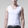 Men's Tank Tops Ice Silk Seamless Men's Vest Top V-neck Solid Sleeveless Men T Shirts Sport Fitness Undershirt Casual Breathable Thin