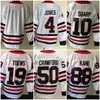 Uomo Hockey su ghiaccio Reverse Retro 88 Patrick Kane Maglie Winter Classic 4 Seth Jones 10 Patrick Sharp 50 Corey Crawford 19 Jonathan Toews Per gli appassionati di sport Squadra cucita