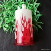 New spray color fire hookah Wholesale Glass bongs Oil Burner Glass Pipes Water Rigs Smoking