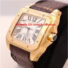 Lyxklockor 18K Yellow Gold Men's Watch 2657 W20071Y1 100 armbandsur Automatisk r￶relse klockor m￤n mens watch3314