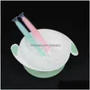 Other Baby Feeding Old Cobbler Newborn Products Sile Spoon Soft Head With Suction Cup Set Box Custom Wholesale Drop Delivery Kids Mat Dhqa0