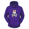 psychologisch konijntje hoodie skelet bunny brief logo print vrouwen hoodie herfst winter streetwear heren sport design sweatshirt top harajuku pullover 7784