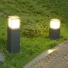 Moderne waterdichte LED LED Garden Lawn Lamp Outdoor Gate Pathway Stigma Courtyard Villa Landschap Pillar Light