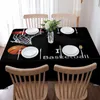 Stoel bedekt basketbalspeler Black Spandex Cover Office Banquet Protector Stretch voor eetkamer