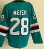 Мужчины Blank Hockey 48 Tomas Hertl Jerseys Обратный ретро 65 Эрик Карлссон 28 Тимо 39 39 команда Logan Couture Black Green White Color All Shitking для спортивных фанатов