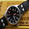 Fabrika Tedarikçi Kol saatleri IW500402 7 Günlük Otomatik Mekanik Erkek Saatler 47mm Pilot Kronograf Siyah Dial304y