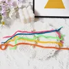 Dog Collars 5 Pcs/Set Puppy Born Pet Identify Adjustable Woolen Small Cat Collar Kitten Necklace Whelping