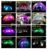 Giant tent And Shelters 5m White Inflatable Igloo tents With LED Lighting Dome Party Air For Event Show