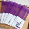 700pcs Purple Cotton Organza Lavender Sachet Bag DIY Dried Flower Sweet Bursa Wardrobe Mouldproof Gift Bag Bags