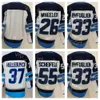 Hockey retro inverso 81 Kyle Connor Jersey Heritage Classic 33 Dustin Byfuglien 13 Pierre-Luc Dubois 26 Blake Wheeler 55 Mark Scheifele 37 Connor Hellebuyck Equipo