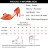 Chaussures Habillées Rimocy Cristal Arc Talons Minces Escarpins Femmes Sexy Bout Pointu D'orsay Haute Femme Slip-On Brillant Strass Partie 221213