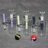 Hookah Glass Bong Water Pipes Honeycomb filter Ash Catcher 14mm 18mm Mini Bongs Catchers Thick Pyrex Clear Bubbler Ashcatcher 45 Degree