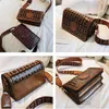 Top Handle quality Evening Bags Fashion Conch Straw Shoulder Crossbody For Women Brand Wicker Woven Bag fendyities Designer Rattan Female Purses And Clutch 2022