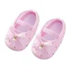 Pierwsze spacerowicze Baby Little Children Buty Sofe Sole Toddler Girl wisząca perła urocza łuk księżniczka urodzone