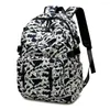 Rugzak casual stijl lichtgewicht grote student voor meisjes college laptop daypack tiener boys school met USB -poort