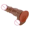 Sex Toy Dildo Realistic Dildo Strapon elastyczny penis z ssącą kubek g stymulatora pochwy tyłek wtyczka anal masturbacja m/l