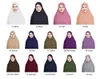 Ethnic Clothing Women Prayer Clothes Set Muslim Abaya Jilbab Long Dress Arab Hijab Scarf Islamic Ramadan Overhead Full Cover Worship Service