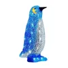 Acrylic Light Up Penguin Novelty Statue LED Lighting Figurine For Lawn Outdoor Indoor Decor Ornament